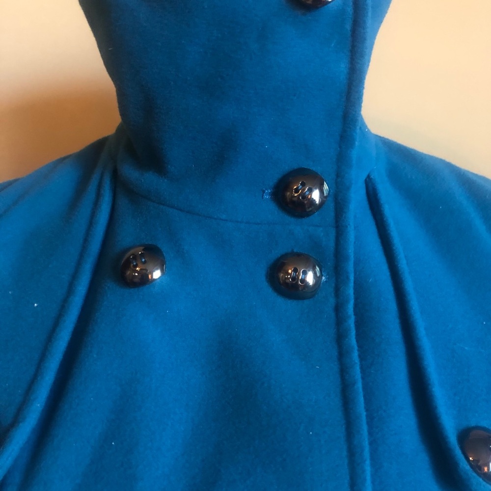 💙Pink Envelope Pea Coat💙 - Picture 3 of 7